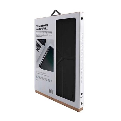 Etui UNIQ Transforma Rigor na iPad 10.2" 2019 (7 gen.) - czarne
