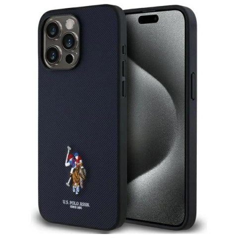 Etui US Polo Embroidered DH Color na iPhone 15 Pro Max 6,7" - granatowe Etui US Polo Embroidered DH Color na iPhone 15 Pro Max 6,7" - granatowe