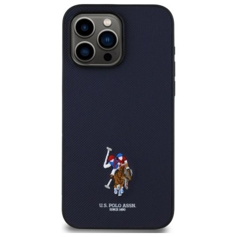Etui US Polo Embroidered DH Color na iPhone 15 Pro Max 6,7" - granatowe Etui US Polo Embroidered DH Color na iPhone 15 Pro Max 6,7" - granatowe