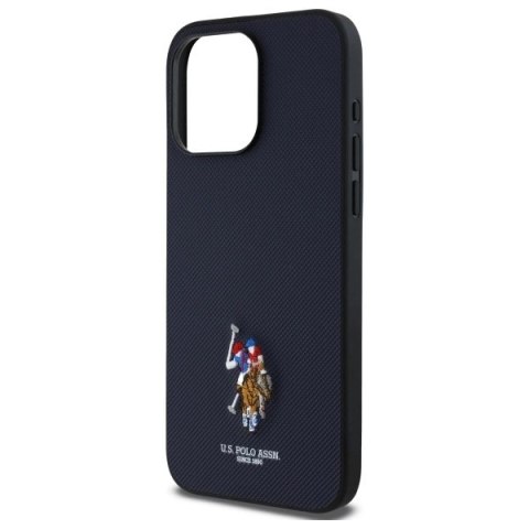 Etui US Polo Embroidered DH Color na iPhone 15 Pro Max 6,7" - granatowe Etui US Polo Embroidered DH Color na iPhone 15 Pro Max 6,7" - granatowe