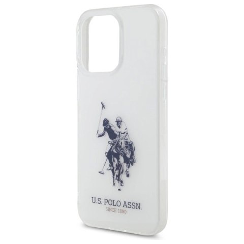 Etui US Polo Shiny Big Logo na iPhone 15 Pro Max 6,7" - białe Etui US Polo Shiny Big Logo na iPhone 15 Pro Max 6,7" - białe