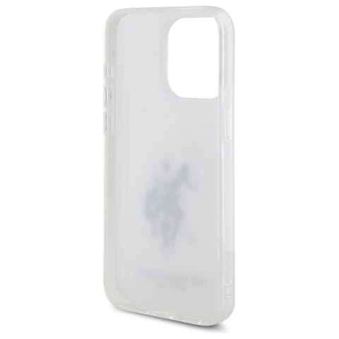 Etui US Polo Shiny Big Logo na iPhone 15 Pro Max 6,7" - białe Etui US Polo Shiny Big Logo na iPhone 15 Pro Max 6,7" - białe