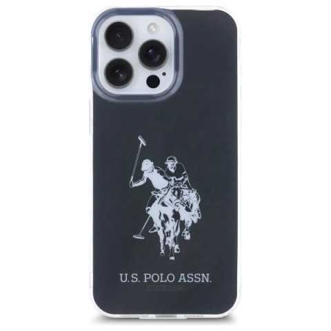 Etui US Polo Shiny Big Logo na iPhone 15 Pro Max 6,7" - czarne Etui US Polo Shiny Big Logo na iPhone 15 Pro Max 6,7" - czarne