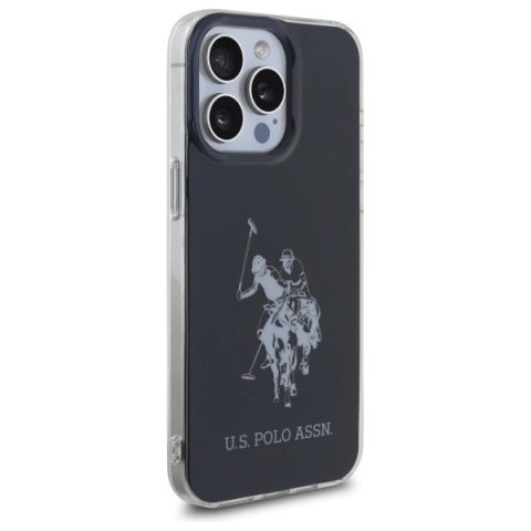 Etui US Polo Shiny Big Logo na iPhone 15 Pro Max 6,7" - czarne Etui US Polo Shiny Big Logo na iPhone 15 Pro Max 6,7" - czarne