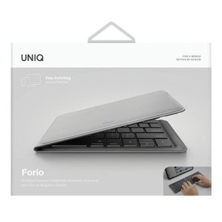 Klawiatura Bluetooth UNIQ Forio składana - szara