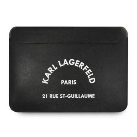Pokrowiec na laptopa Karl Lagerfeld Saffiano RSG Sleeve 13" - czarny Pokrowiec na laptopa Karl Lagerfeld Saffiano RSG Sleeve 13" - czarny