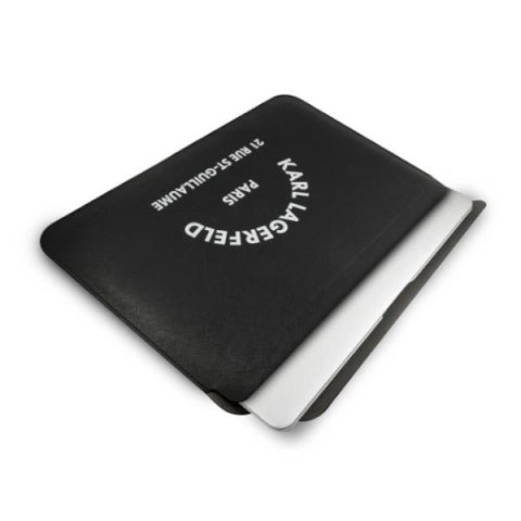Pokrowiec na laptopa Karl Lagerfeld Saffiano RSG Sleeve 13" - czarny Pokrowiec na laptopa Karl Lagerfeld Saffiano RSG Sleeve 13" - czarny