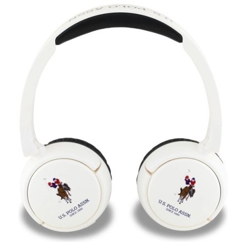 Słuchawki nauszne Bluetooth US Polo DH Color Logo - białe Słuchawki nauszne Bluetooth US Polo DH Color Logo - białe