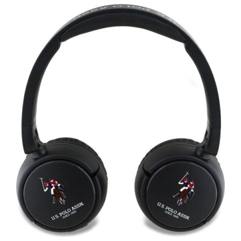 Słuchawki nauszne Bluetooth US Polo DH Color Logo - czarne Słuchawki nauszne Bluetooth US Polo DH Color Logo - czarne