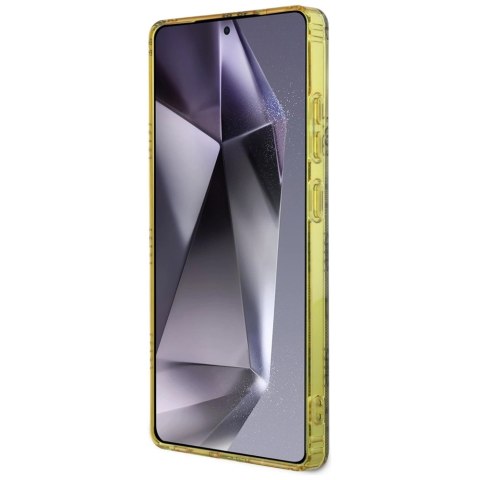 Etui Guess 4G Background Gold Electroplated Peony Pattern MagSafe do Samsung Galaxy S25 Ultra brązowy Etui Guess 4G Background Gold Electroplated Peony Pattern MagSafe do Samsung Galaxy S25 Ultra brązowy