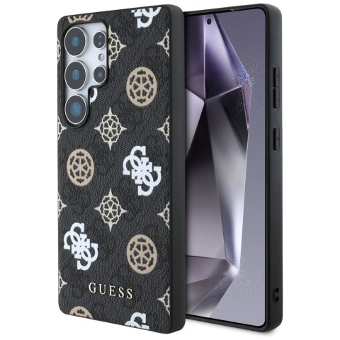 Etui Guess 4G Printed Colored Peony Pattern MagSafe do Samsung Galaxy S25 Ultra czarny Etui Guess 4G Printed Colored Peony Pattern MagSafe do Samsung Galaxy S25 Ultra czarny