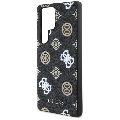 Etui Guess 4G Printed Colored Peony Pattern MagSafe do Samsung Galaxy S25 Ultra czarny Etui Guess 4G Printed Colored Peony Pattern MagSafe do Samsung Galaxy S25 Ultra czarny