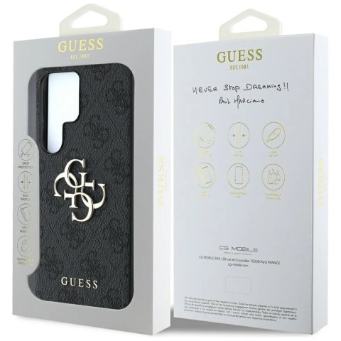 Etui Guess Big 4G Logo Classic Logo do Samsung Galaxy S25 Ultra czarny Etui Guess Big 4G Logo Classic Logo do Samsung Galaxy S25 Ultra czarny