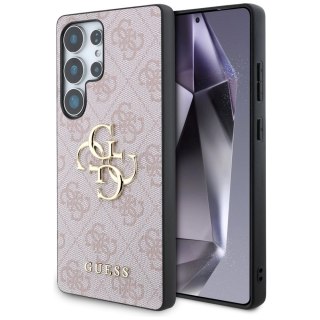 Etui Guess Big 4G Logo Classic Logo do Samsung Galaxy S25 Ultra różowy