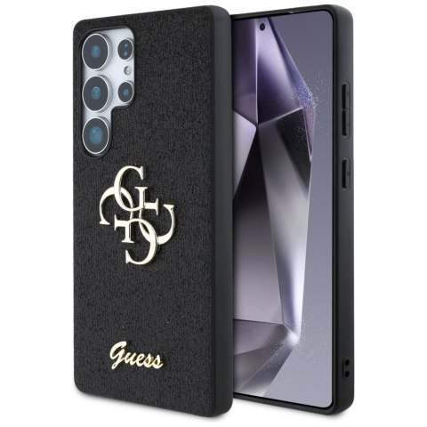 Etui Guess Fixed Glitter Big 4G Metal Logo do Samsung Galaxy S25 Ultra czarny Etui Guess Fixed Glitter Big 4G Metal Logo do Samsung Galaxy S25 Ultra czarny