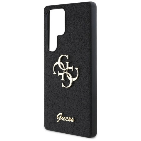 Etui Guess Fixed Glitter Big 4G Metal Logo do Samsung Galaxy S25 Ultra czarny Etui Guess Fixed Glitter Big 4G Metal Logo do Samsung Galaxy S25 Ultra czarny