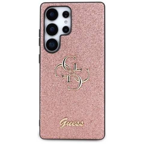 Etui Guess Fixed Glitter Big 4G Metal Logo do Samsung Galaxy S25 Ultra różowy Etui Guess Fixed Glitter Big 4G Metal Logo do Samsung Galaxy S25 Ultra różowy