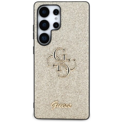 Etui Guess Fixed Glitter Big 4G Metal Logo do Samsung Galaxy S25 Ultra złoty Etui Guess Fixed Glitter Big 4G Metal Logo do Samsung Galaxy S25 Ultra złoty