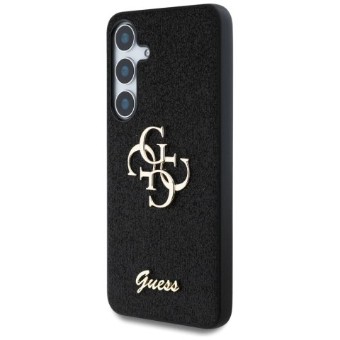 Etui Guess Fixed Glitter Big 4G Metal Logo do Samsung Galaxy S25 czarny Etui Guess Fixed Glitter Big 4G Metal Logo do Samsung Galaxy S25 czarny