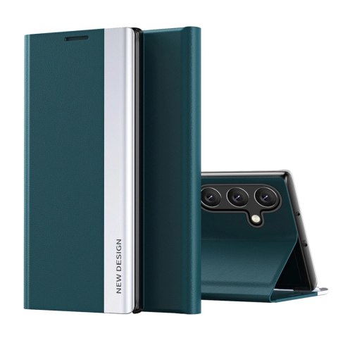 Etui Sleep Case Pro na Samsung Galaxy A26 z klapką i podstawką - zielone Etui Sleep Case Pro na Samsung Galaxy A26 z klapką i podstawką - zielone