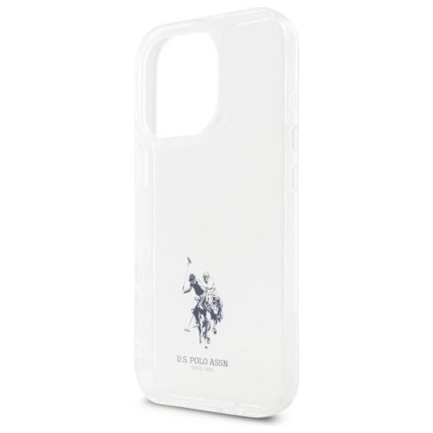 Etui US Polo IML Printed Double Horse Logo na iPhone 15 Pro Max 6.7" - przezroczyste Etui US Polo IML Printed Double Horse Logo na iPhone 15 Pro Max 6.7" - przezroczyste
