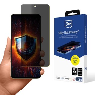 Folia ochronna prywatyzująca matowa 3mk Silky Matt Privacy na Redmi Note 14 4G