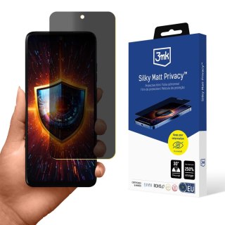 Folia prywatyzująca 3mk Silky Matt Privacy na Motorola Moto E15