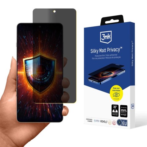 Folia prywatyzująca 3mk Silky Matt Privacy na OnePlus 13R