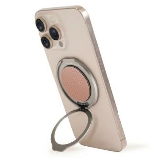 Uchwyt z podstawką UNIQ Gripfit 360 Magnetic Mount&Kickstand MagSafe - rózowy