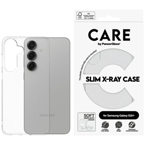 Etui CARE by PanzerGlass Fashion X-Ray do Samsung Galaxy S25+ - przezroczysty Etui CARE by PanzerGlass Fashion X-Ray do Samsung Galaxy S25+ - przezroczysty