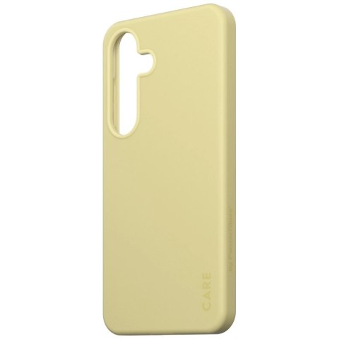 Etui CARE by PanzerGlass Fashion do Samsung Galaxy S25 - żółty