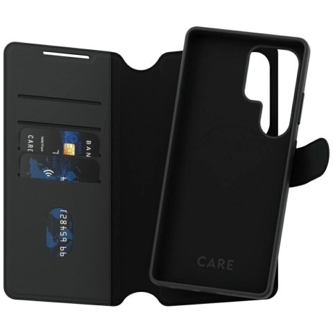 Etui CARE by PanzerGlass Feature Tango 2w1 Wallet do Samsung Galaxy S25 Ultra - czarny