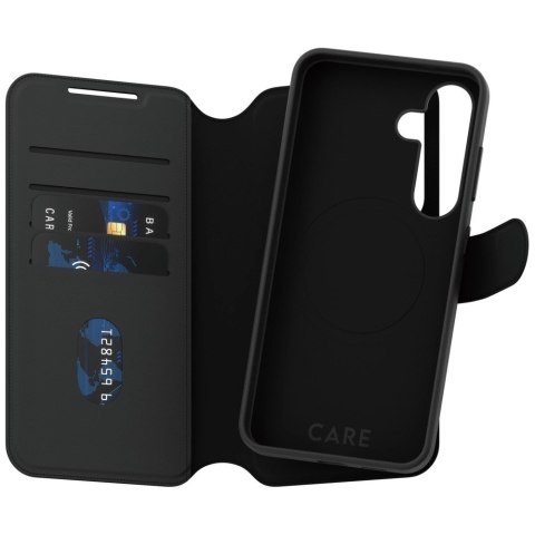 Etui CARE by PanzerGlass Feature Tango 2w1 Wallet do Samsung Galaxy S25 - czarny
