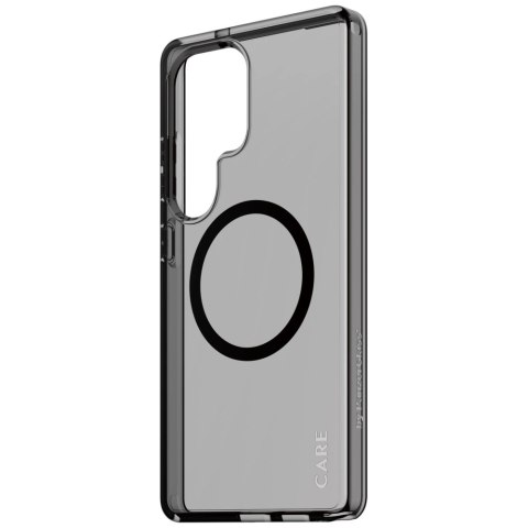 Etui CARE by PanzerGlass Flagship Urban Combat Black QI do Samsung Galaxy S25 Ultra - półprzezroczysty dymny Etui CARE by PanzerGlass Flagship Urban Combat Black QI do Samsung Galaxy S25 Ultra - półprzezroczysty dymny