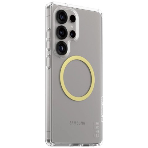 Etui CARE by PanzerGlass Flagship Urban Combat Chardonnay QI do Samsung Galaxy S25 Ultra - przezroczysty Etui CARE by PanzerGlass Flagship Urban Combat Chardonnay QI do Samsung Galaxy S25 Ultra - przezroczysty