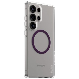 Etui CARE by PanzerGlass Flagship Urban Combat Purple QI do Samsung Galaxy S25 Ultra - przezroczysty