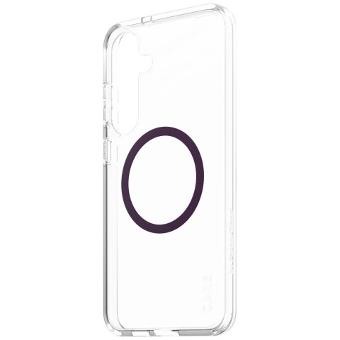 Etui CARE by PanzerGlass Flagship Urban Combat Purple QI do Samsung Galaxy S25+ - przezroczysty