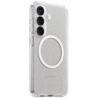Etui CARE by PanzerGlass Flagship Urban Combat Starlight White QI do Samsung Galaxy S25 - przezroczysty