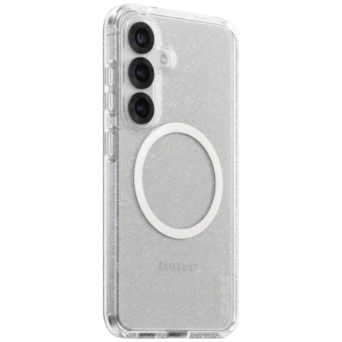 Etui CARE by PanzerGlass Flagship Urban Combat Starlight White QI do Samsung Galaxy S25 - przezroczysty