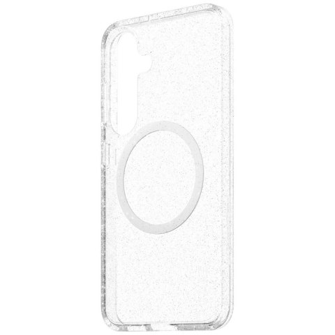 Etui CARE by PanzerGlass Flagship Urban Combat Starlight White QI do Samsung Galaxy S25 - przezroczysty