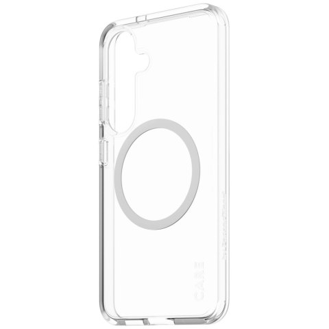 Etui CARE by PanzerGlass Flagship Urban Combat White QI do Samsung Galaxy S25 - przezroczysty Etui CARE by PanzerGlass Flagship Urban Combat White QI do Samsung Galaxy S25 - przezroczysty