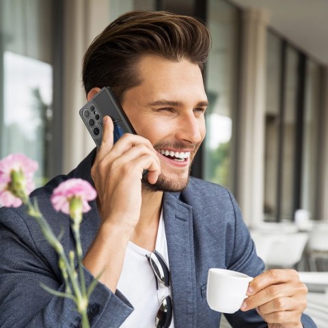Etui Dux Ducis Rafi II na Samsung Galaxy S25 Ultra z podstawką i portfelem - czarne Etui Dux Ducis Rafi II na Samsung Galaxy S25 Ultra z podstawką i portfelem - czarne