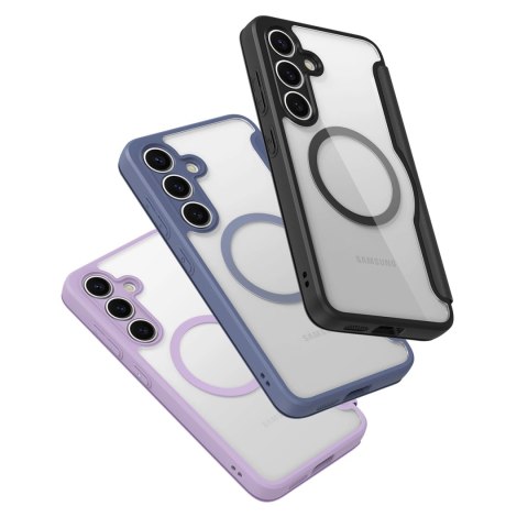Etui Dux Ducis Skin X Pro na Samsung Galaxy S25+ z MagSafe i portfelem - czarne Etui Dux Ducis Skin X Pro na Samsung Galaxy S25+ z MagSafe i portfelem - czarne