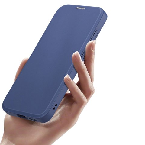 Etui Dux Ducis Skin X Pro na Samsung Galaxy S25+ z MagSafe i portfelem - niebieskie Etui Dux Ducis Skin X Pro na Samsung Galaxy S25+ z MagSafe i portfelem - niebieskie