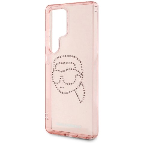 Etui Karl Lagerfeld Rhinestones K. Head Logo Samsung Galaxy S25 Ultra różowy Etui Karl Lagerfeld Rhinestones K. Head Logo Samsung Galaxy S25 Ultra różowy