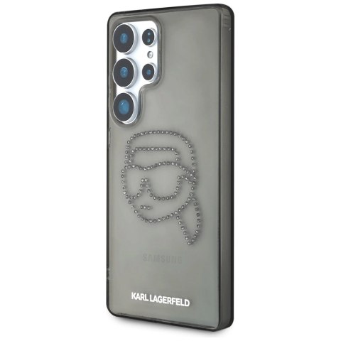 Etui Karl Lagerfeld Rhinestones Karl Head Logo Samsung Galaxy S25 Ultra czarny Etui Karl Lagerfeld Rhinestones Karl Head Logo Samsung Galaxy S25 Ultra czarny