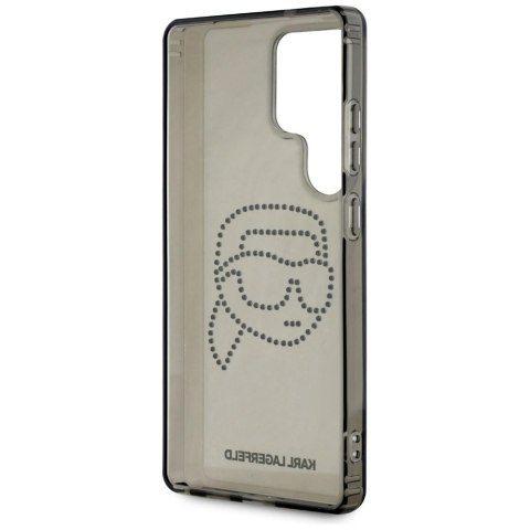 Etui Karl Lagerfeld Rhinestones Karl Head Logo Samsung Galaxy S25 Ultra czarny Etui Karl Lagerfeld Rhinestones Karl Head Logo Samsung Galaxy S25 Ultra czarny