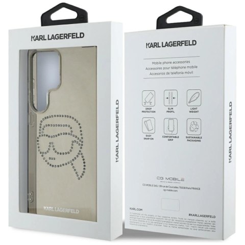 Etui Karl Lagerfeld Rhinestones Karl Head Logo Samsung Galaxy S25 Ultra czarny Etui Karl Lagerfeld Rhinestones Karl Head Logo Samsung Galaxy S25 Ultra czarny
