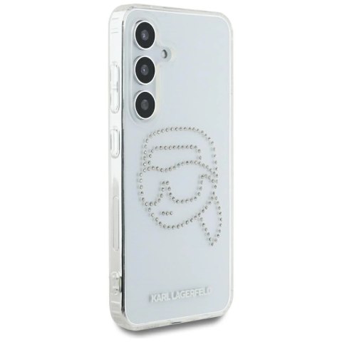Etui Karl Lagerfeld Rhinestones Karl Head Logo Samsung Galaxy S25 przezroczysty Etui Karl Lagerfeld Rhinestones Karl Head Logo Samsung Galaxy S25 przezroczysty