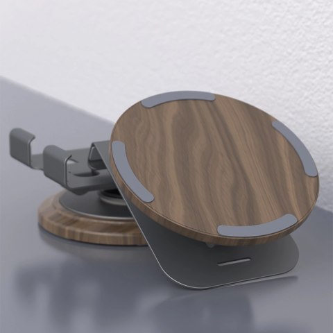 Podstawka do telefonu Dudao F17M 360° metalowa - szara Podstawka do telefonu Dudao F17M 360° metalowa - szara
